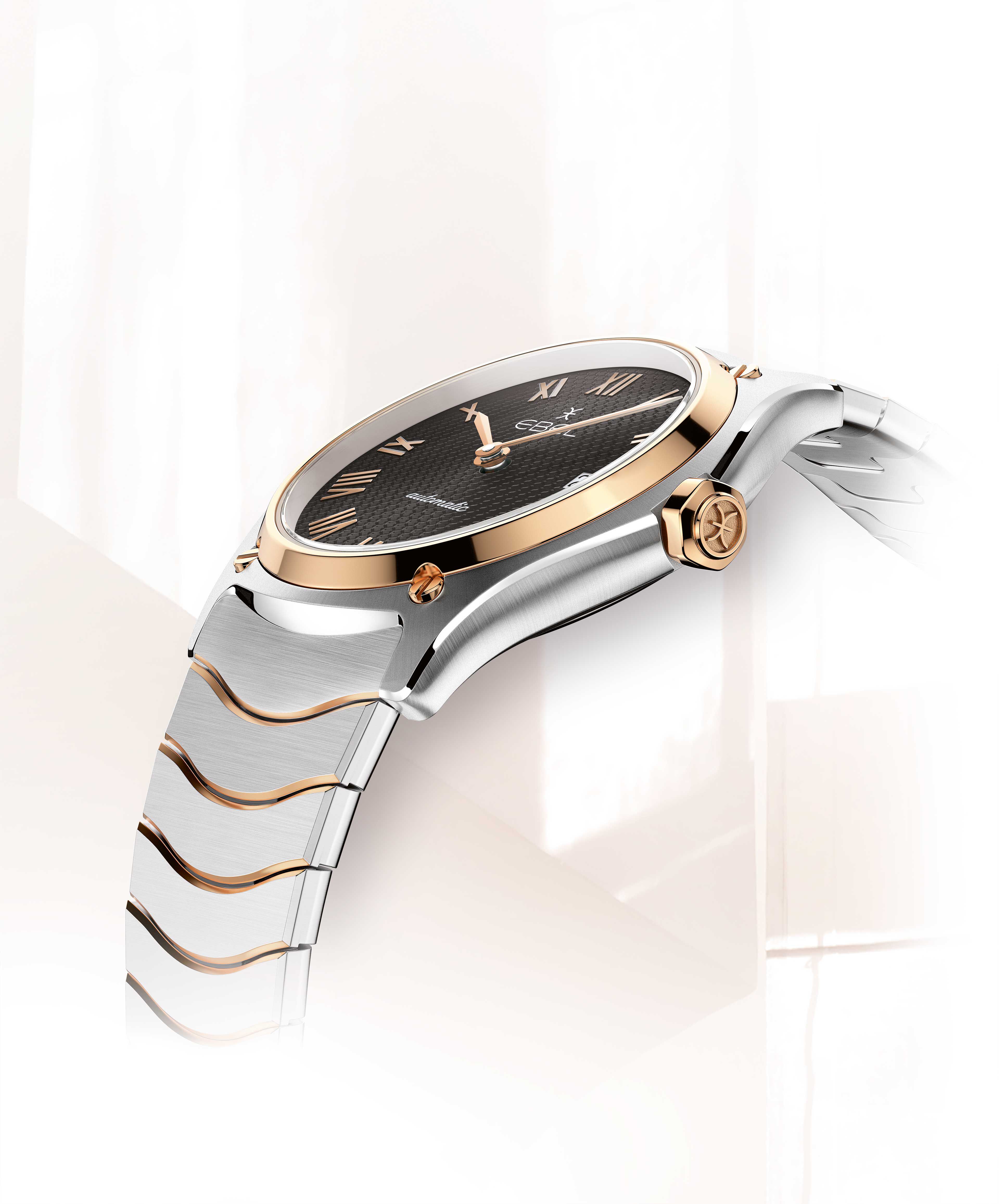 EBEL | Men's EBEL Sport Classic, Stainless steel and 18K rose gold 