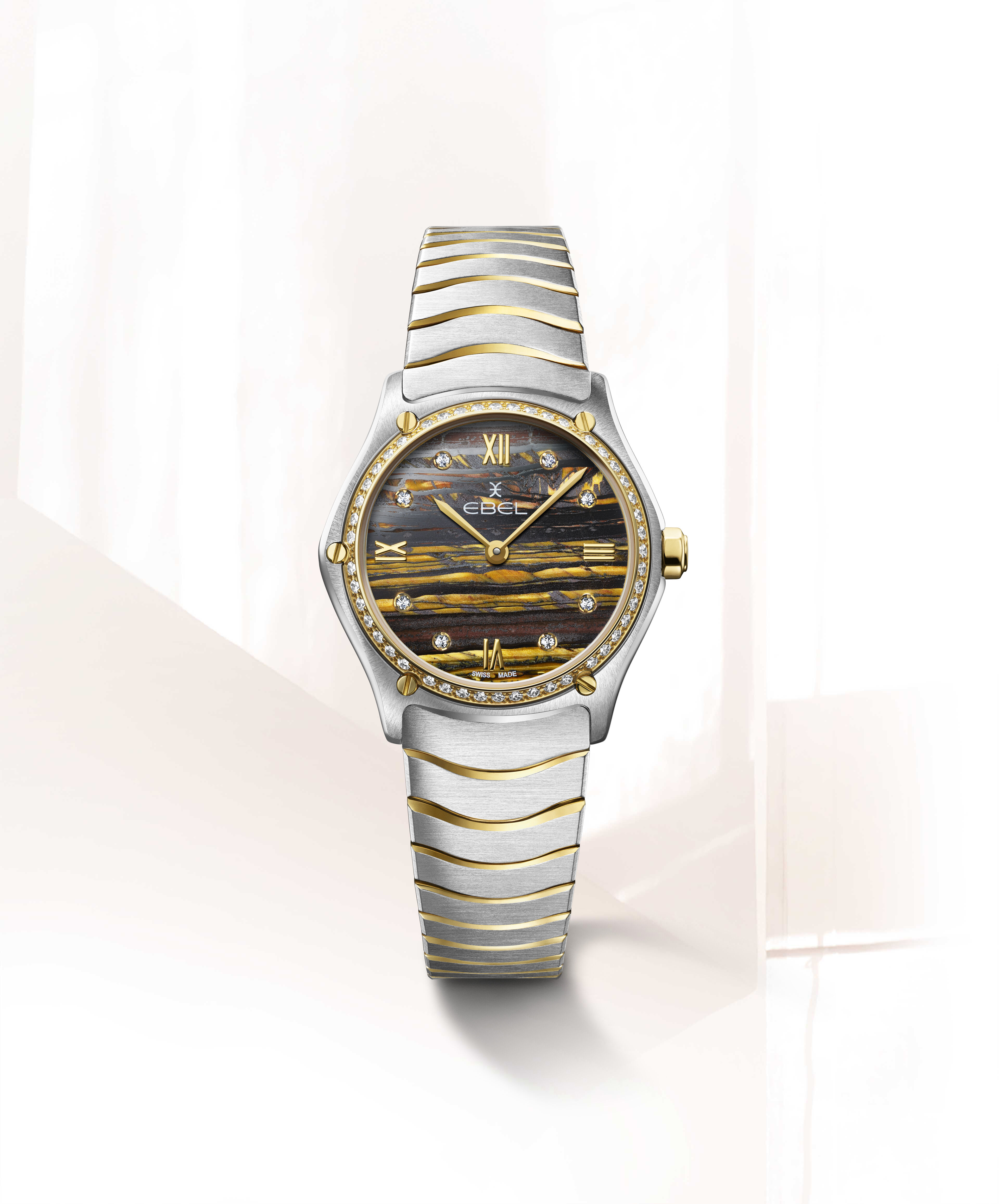 Ebel ladies diamond watch on sale