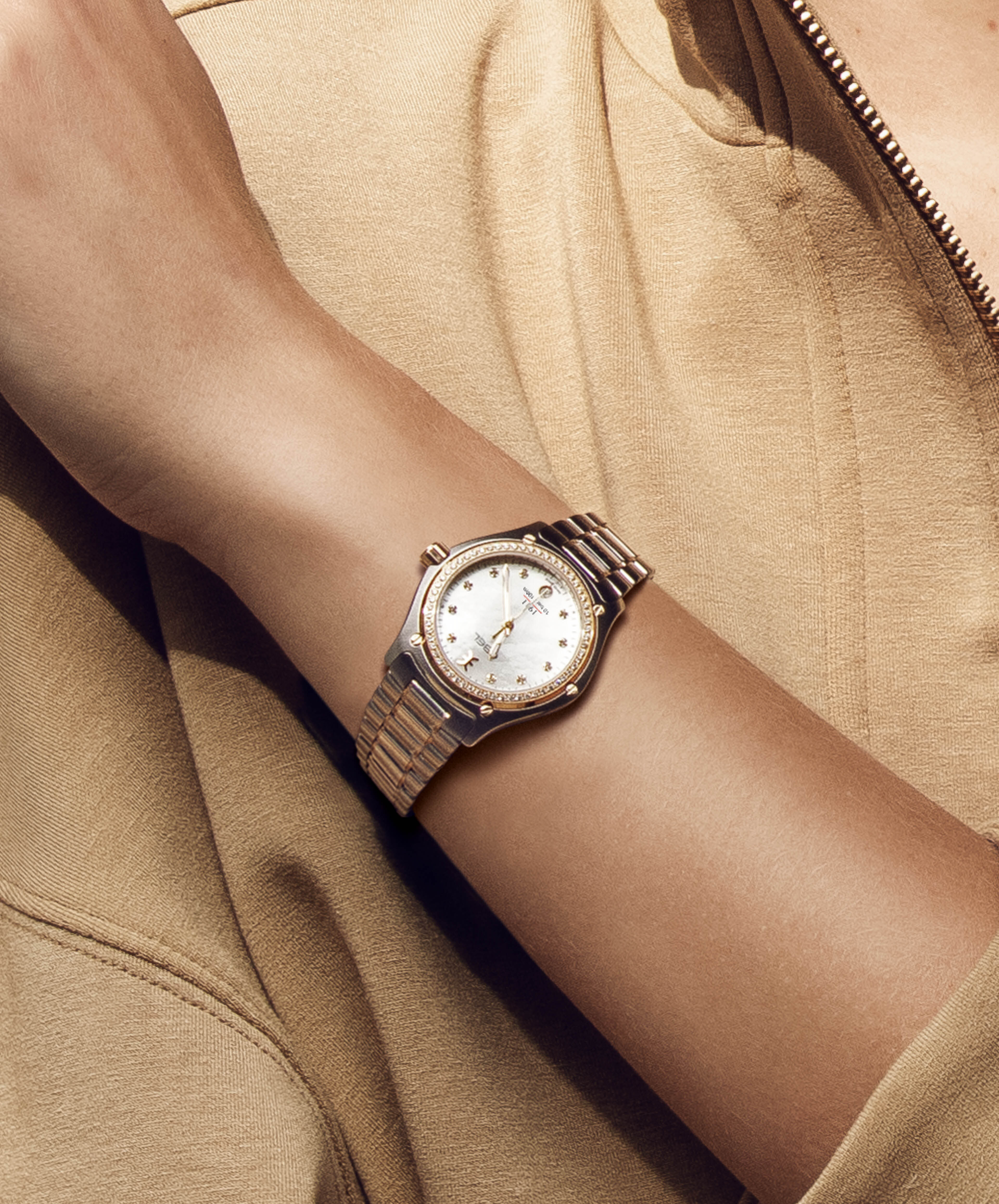 EBEL Women s Watch EBEL 1911 Stainless steel and 18K yellow gold