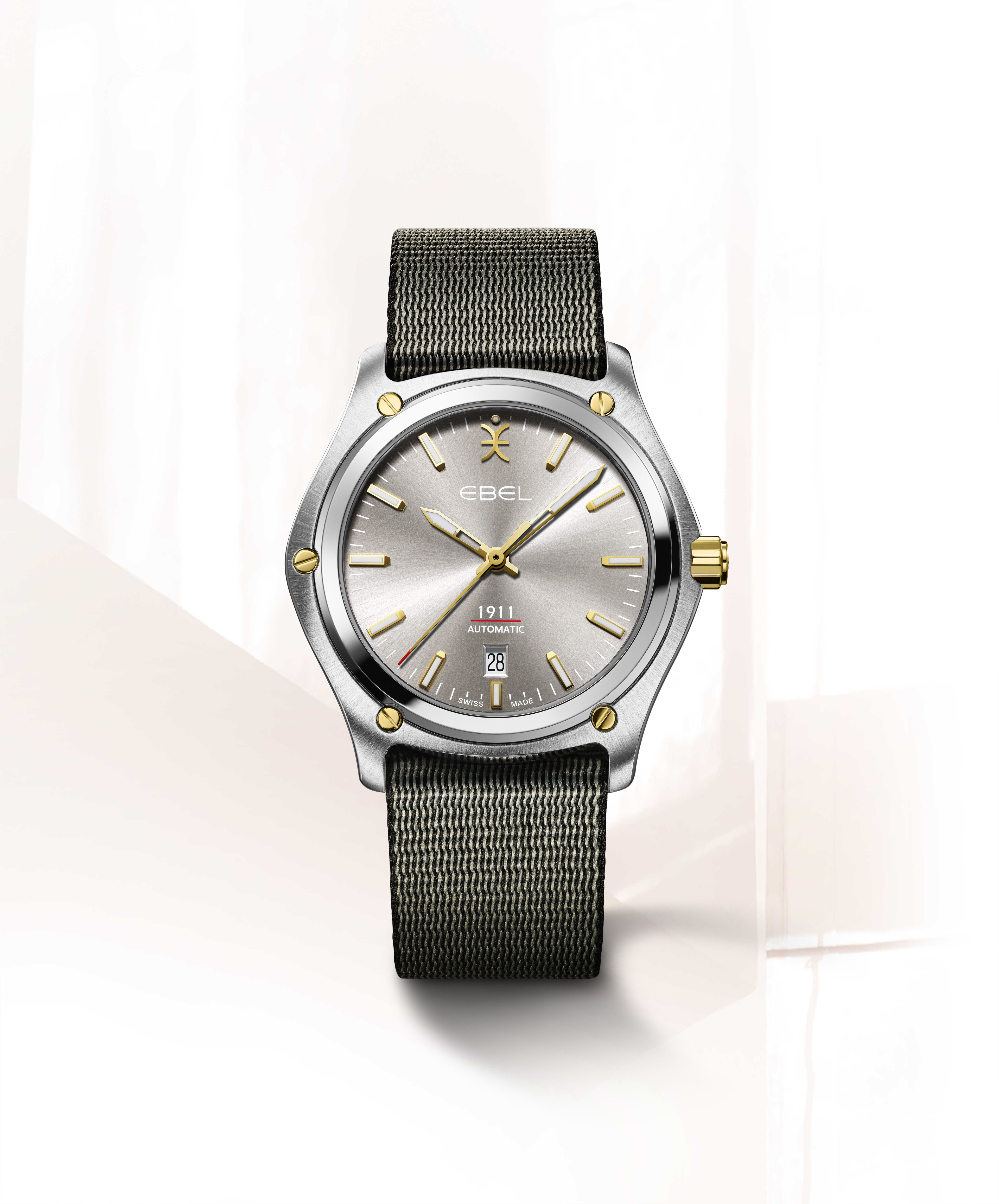EBEL Men s watch EBEL 1911 stainless steel and 18k yellow gold