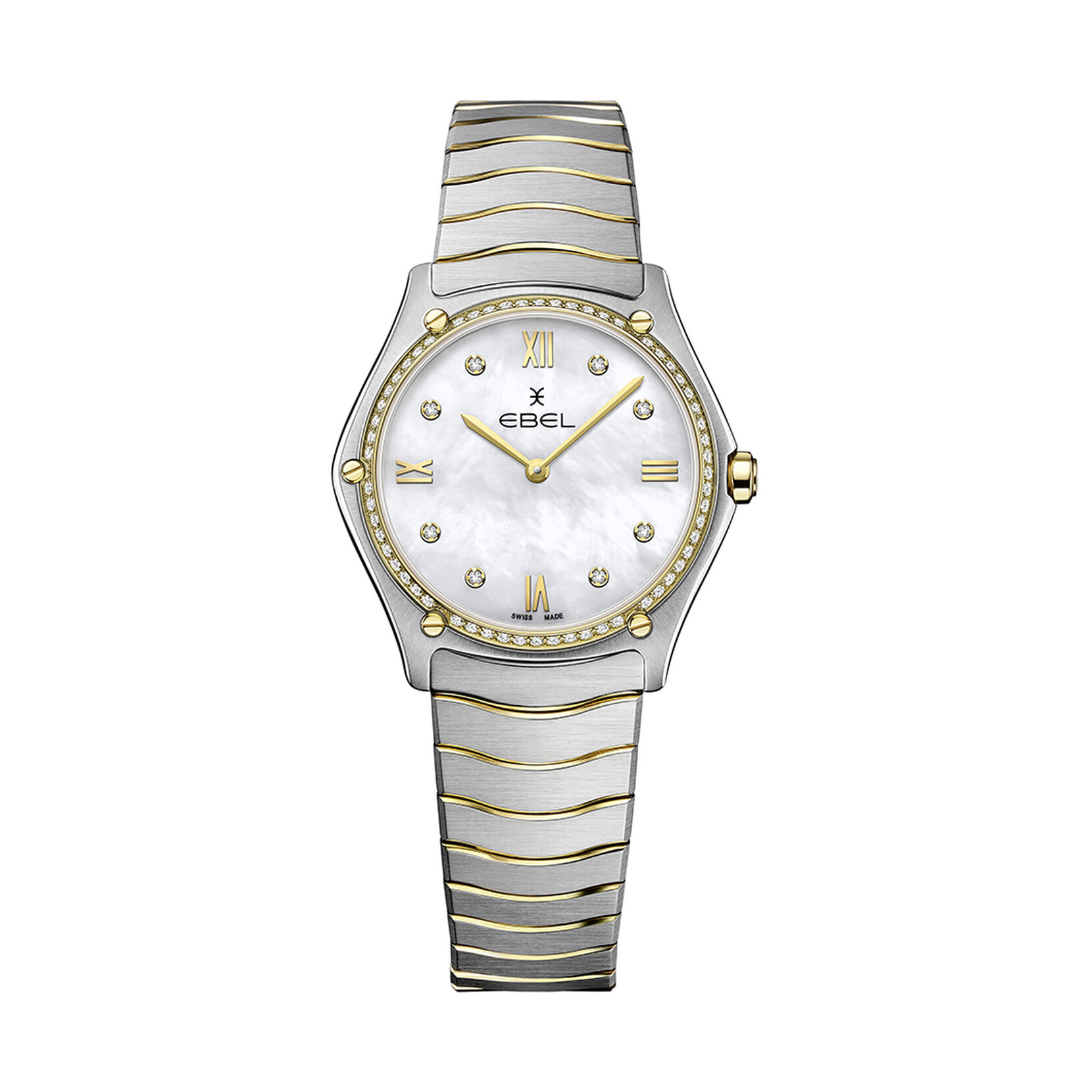 EBEL | Women's EBEL Sport Classic, Stainless Steel and Yellow gold