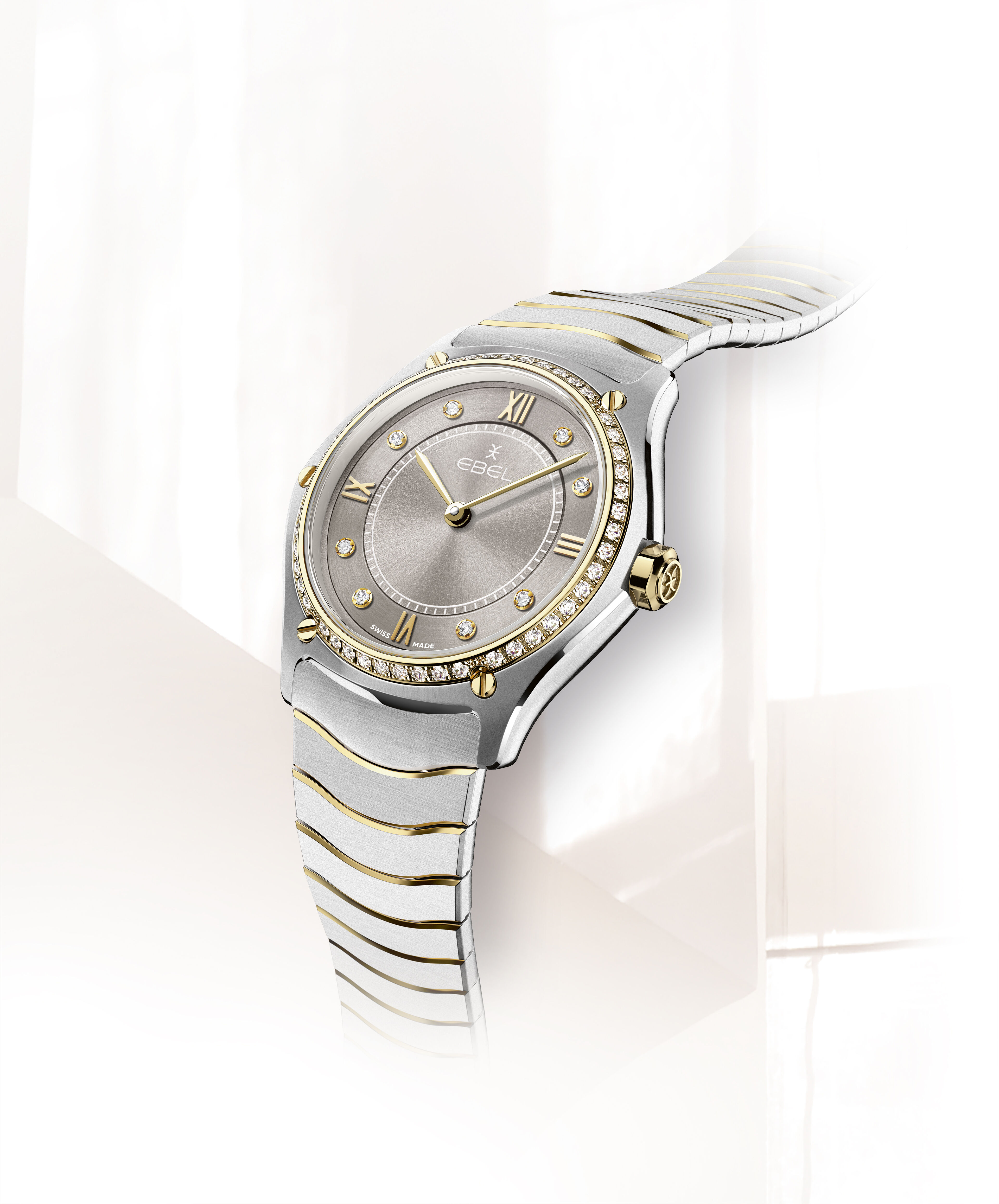 EBEL | Women's EBEL Sport Classic watch, stainless steel and 18K