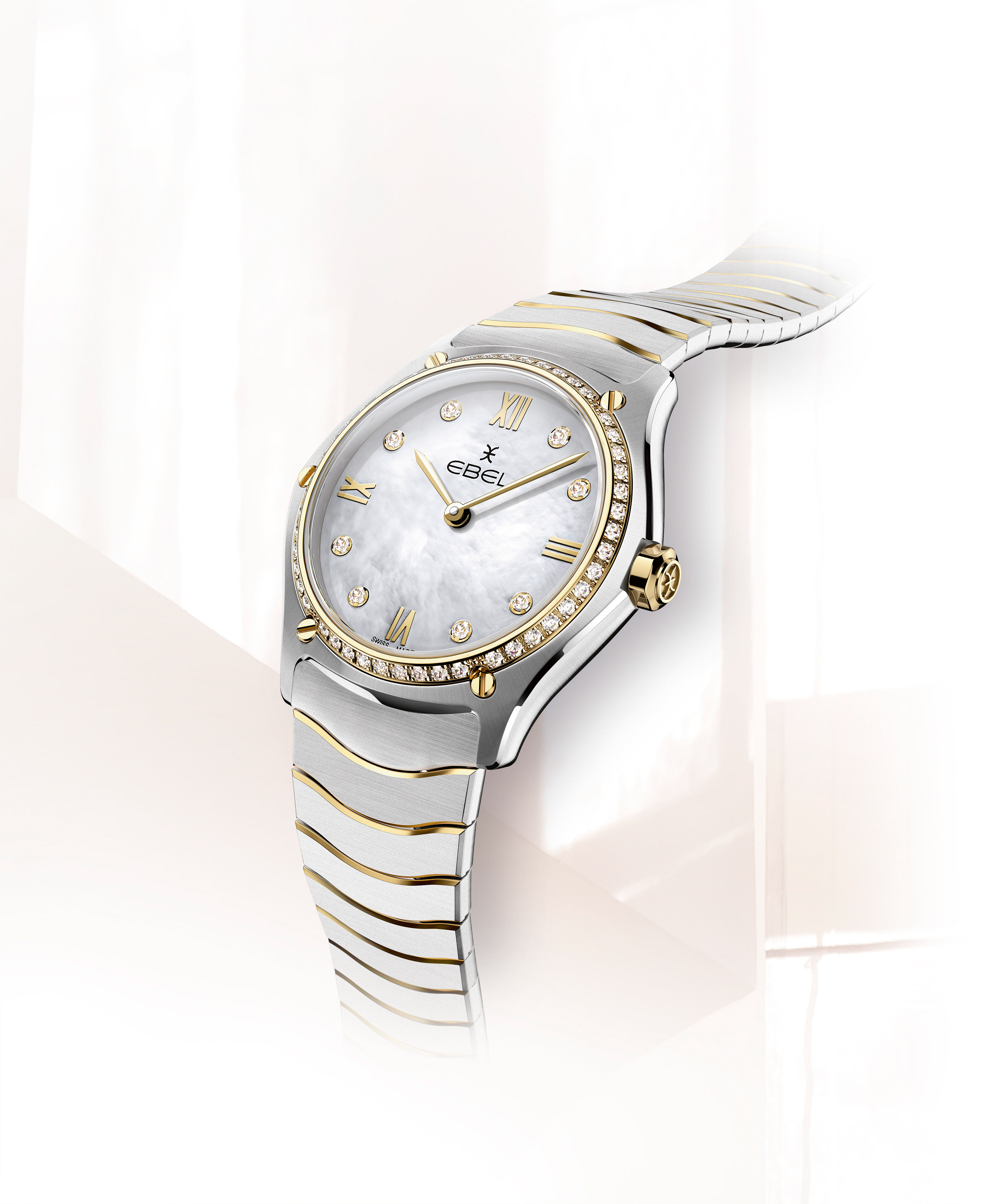 EBEL Women s Watch EBEL Sport Classic Two toned Stainless Steel