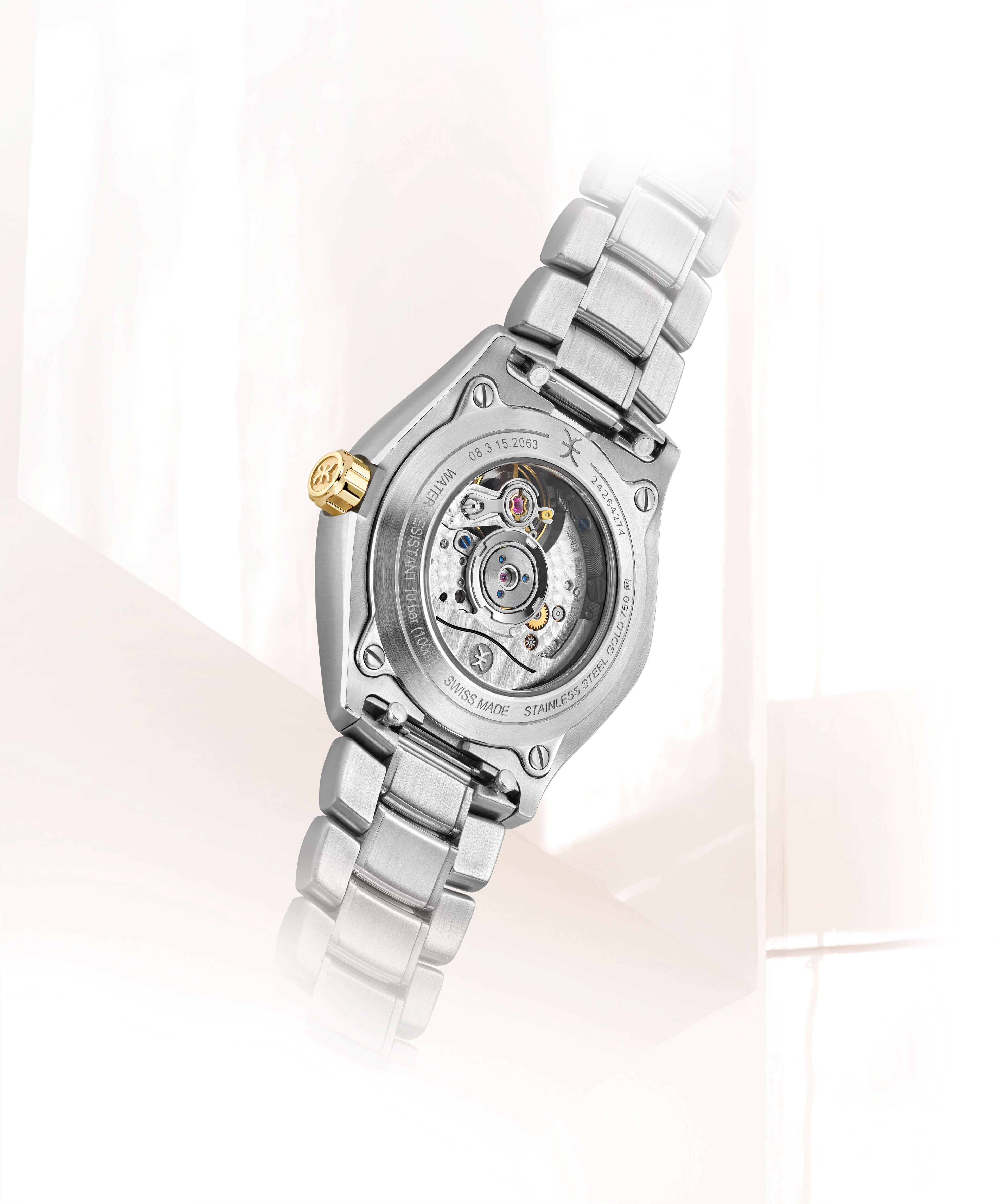 EBEL Women s Watch EBEL 1911 stainless steel and 18K yellow gold