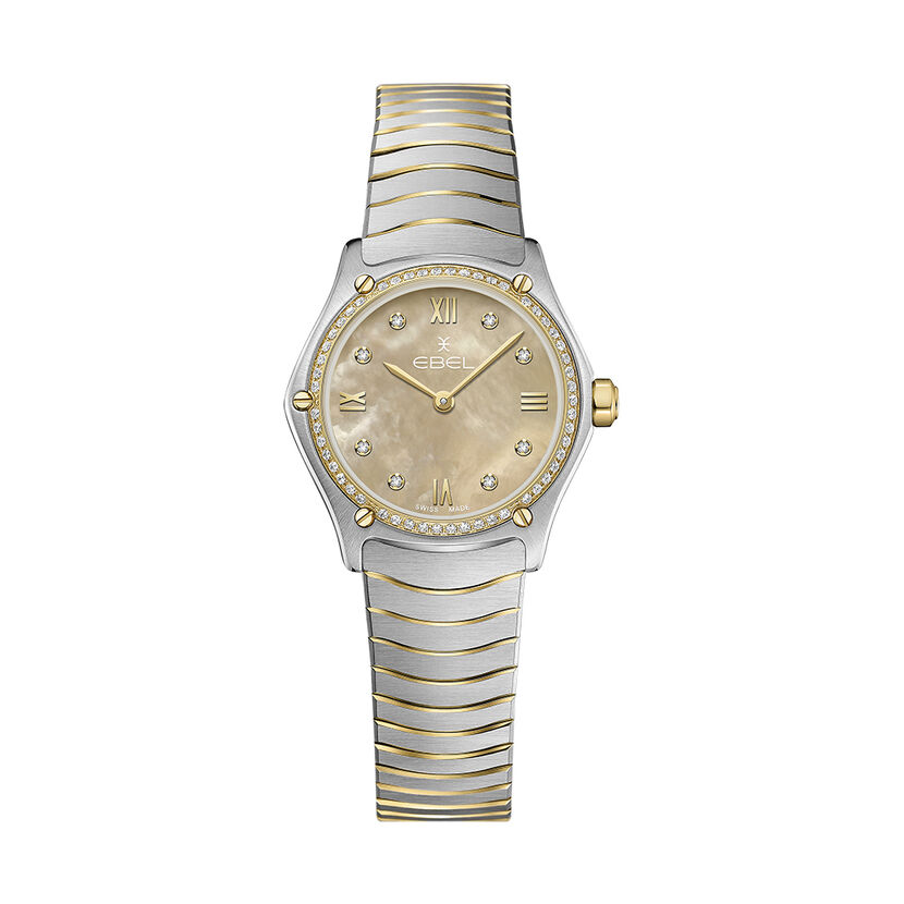 EBEL Women's Watch EBEL Sport Classic, Stainless steel and 18K yellow