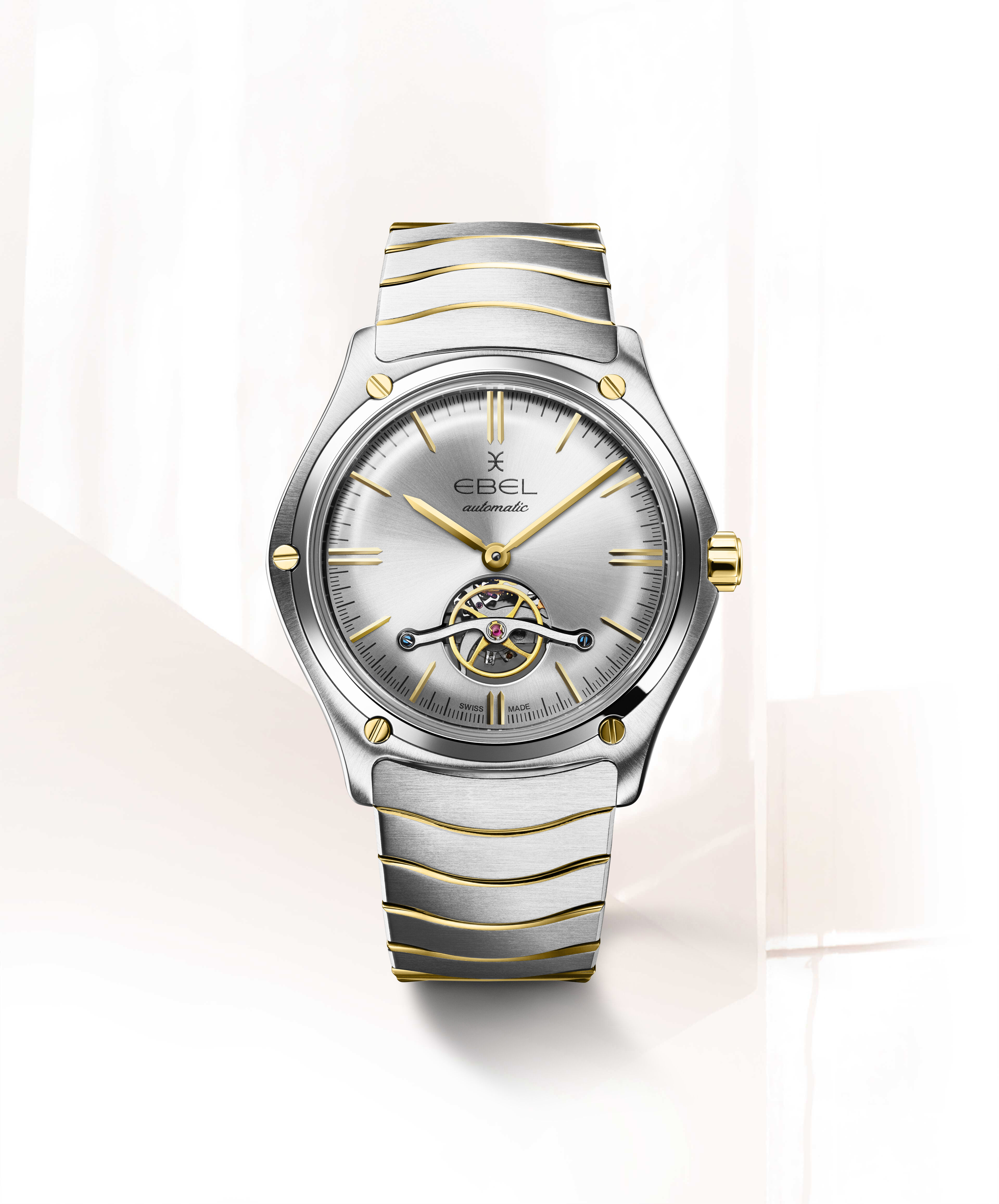 EBEL | Men's EBEL Sport Classic watch, stainless steel and 18K