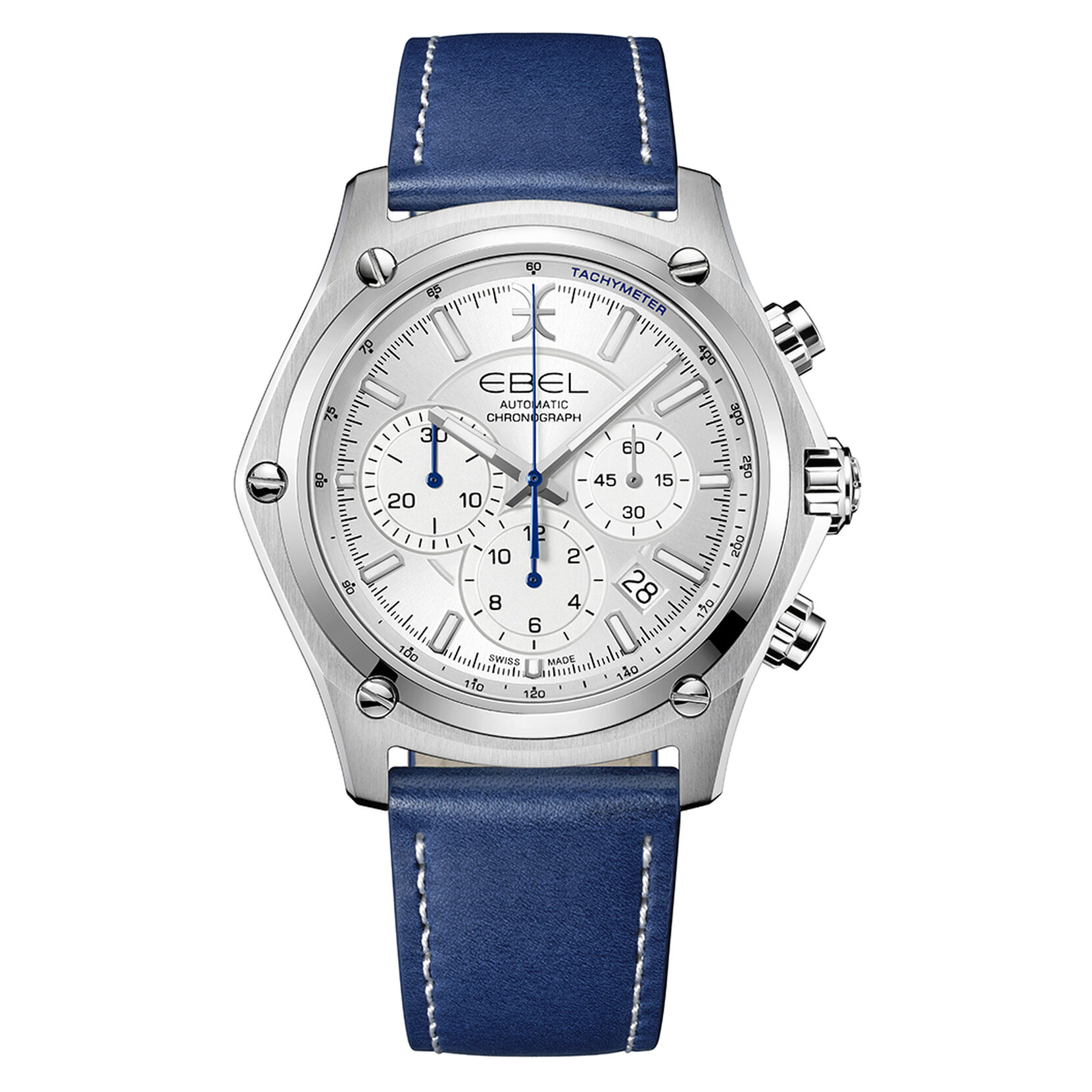 EBEL Men's Watch EBEL Discovery Chronograph, Stainless Steel Watch