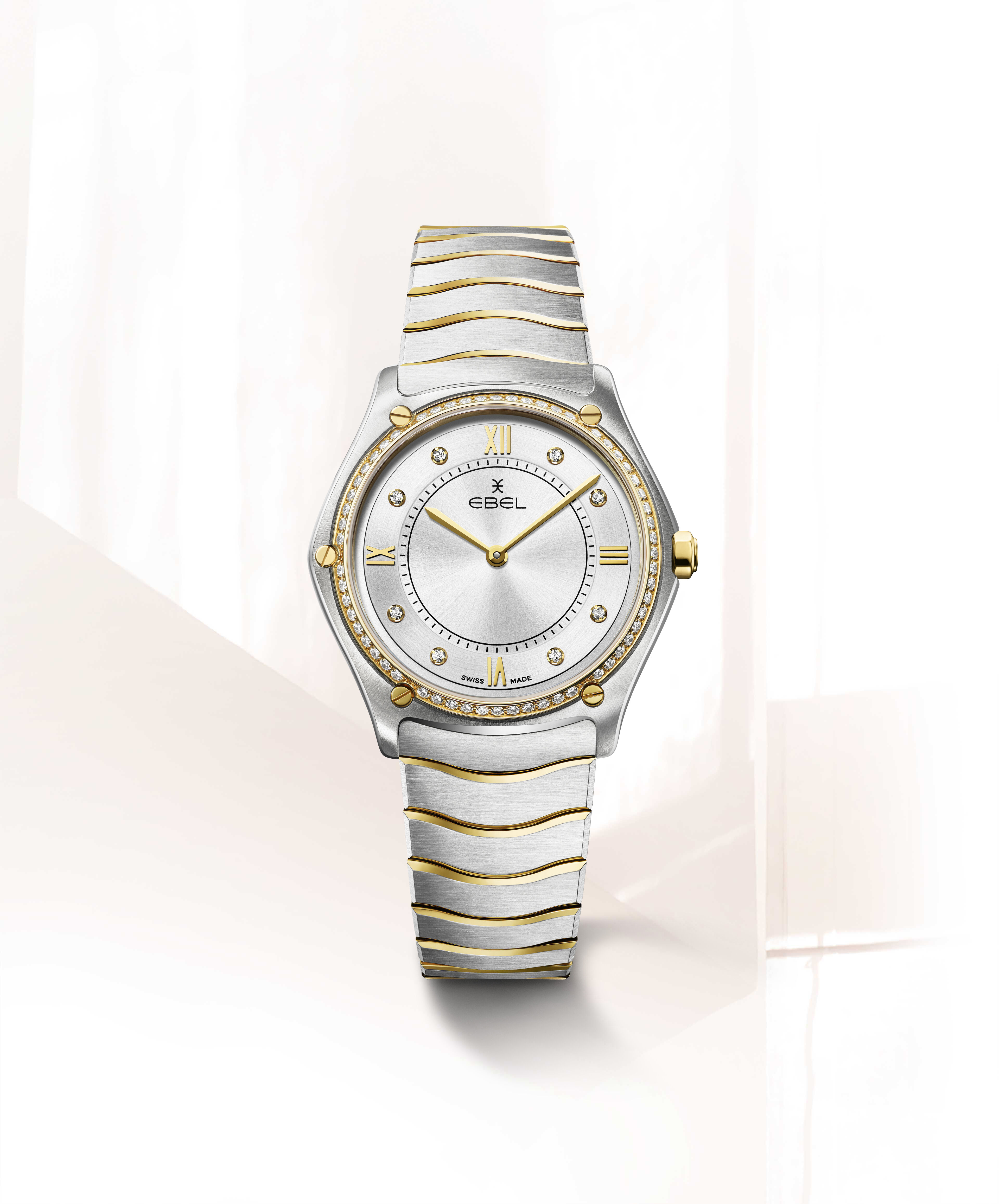 ✨美品✨EBEL✨エベル　レディース腕時計ベルト　18216278 MJ175 Women's Watch Designs