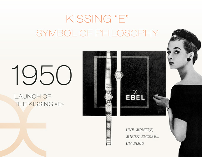 1950: Launch of the Kissing E