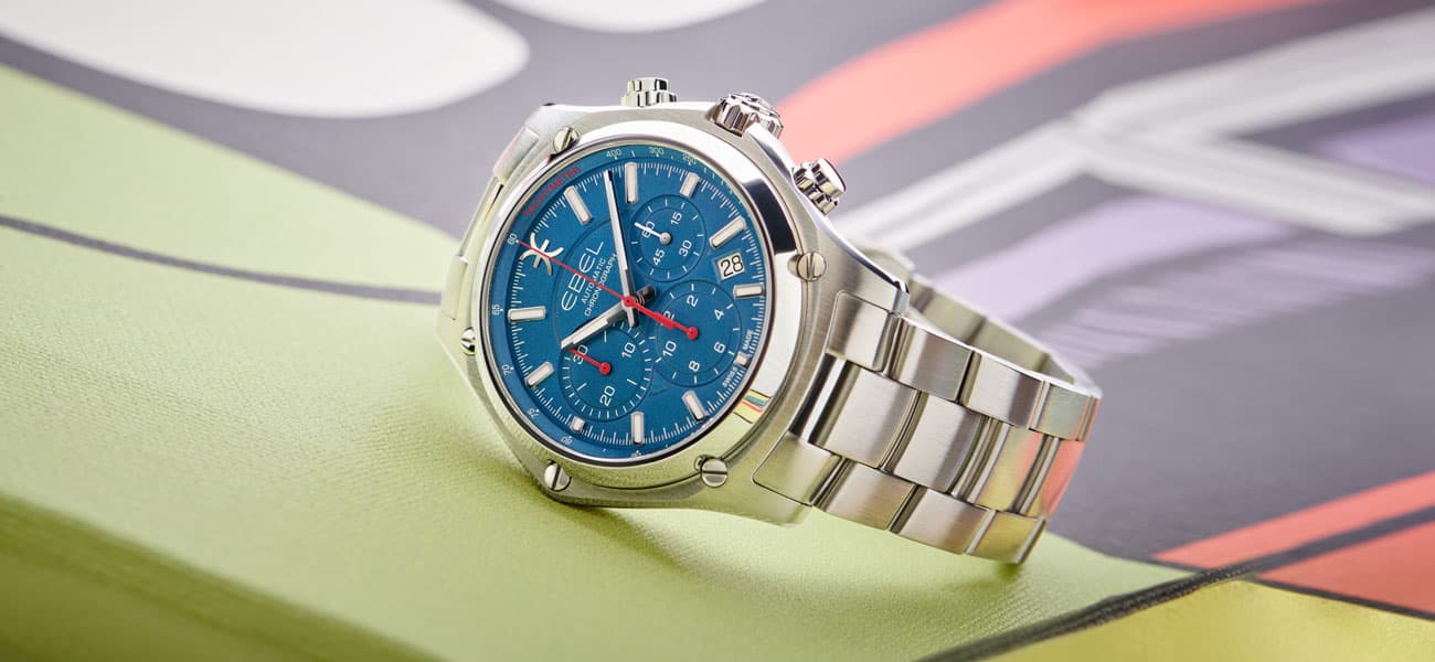 Sporty Discovery Chrono Blue Dial